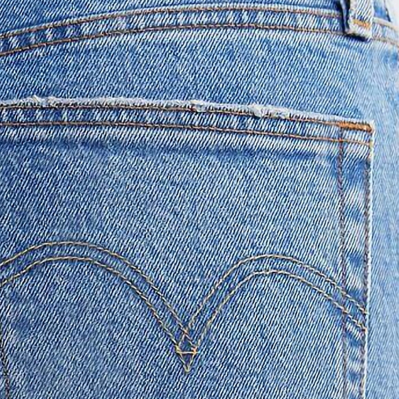 LEVI'S 501 Premium Nibbled Hem High Rise Jeans - Picture 13 of 13